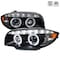 Spec-D Tuning 08-11 Bmw E87 Halo Projector Headlight Chrome Housing 2LHP-E8708JM-TM - alternate 1